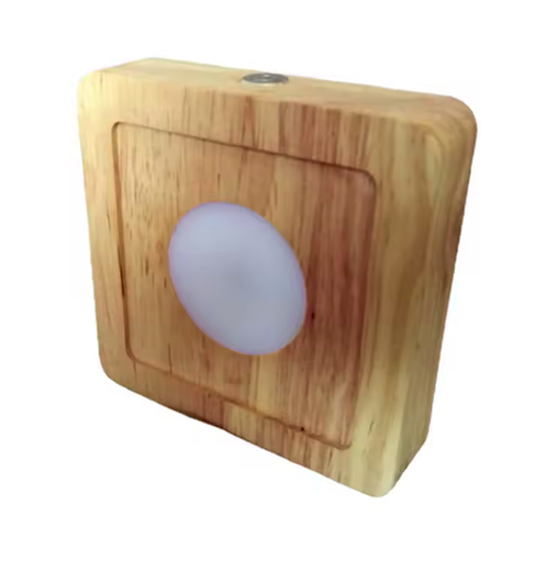Base LED in legno